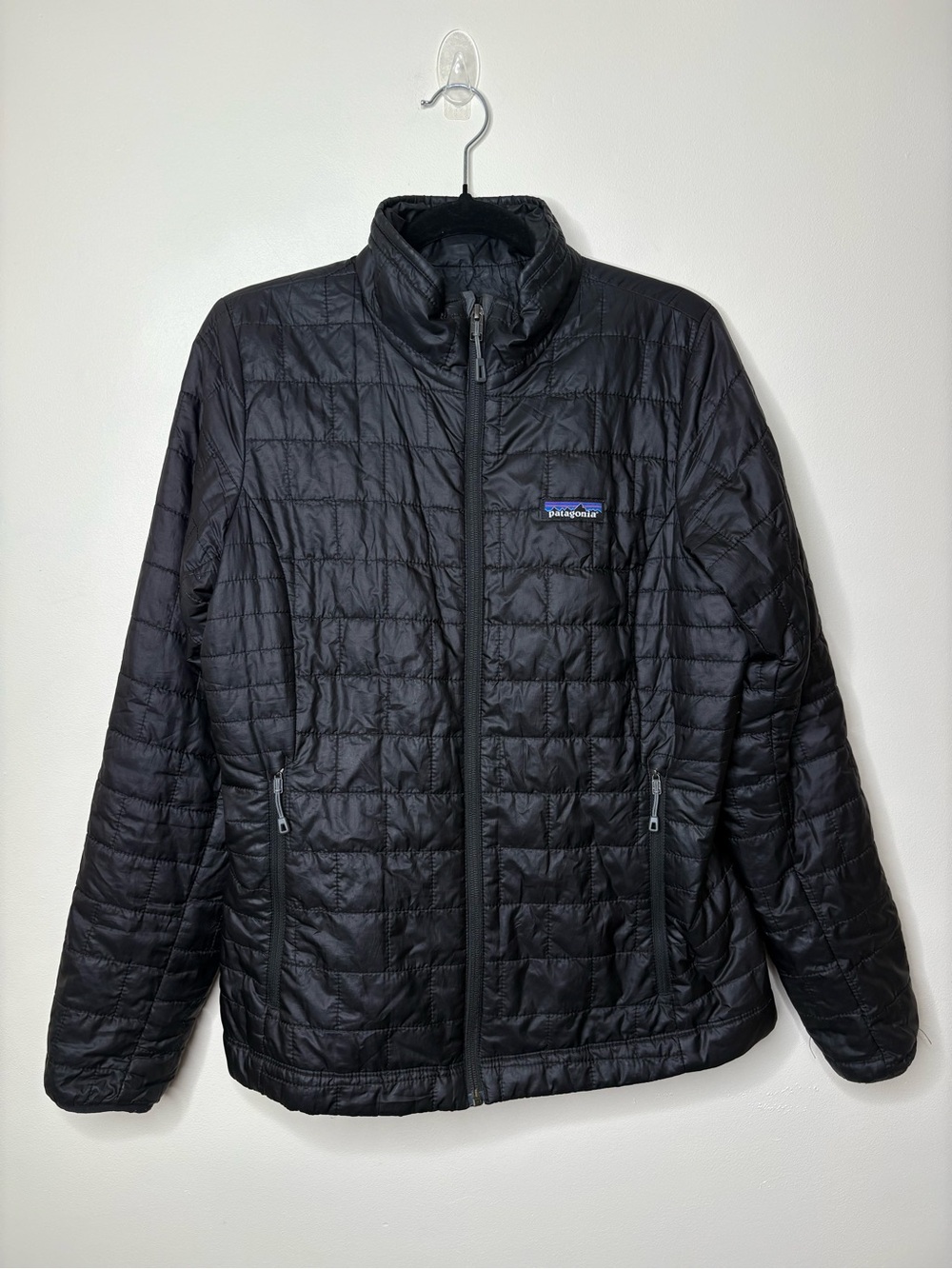 Patagonia Nano Puff Jacket Black Puffer Zip Up